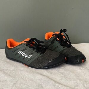 Inov-8 Black and Orange Training Sneakers